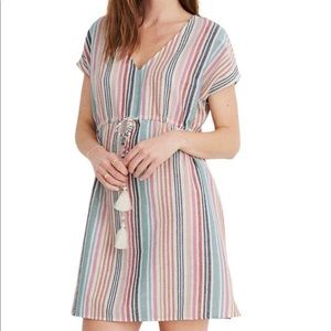 Madewell Drawstring Cover-Up Tunic Dress